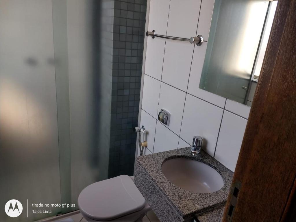 Koupelna v ubytování Hotel Ravenna