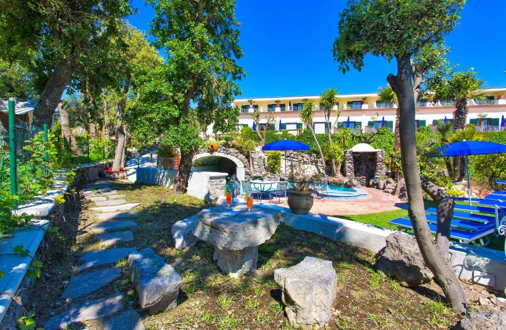 Zahrada ubytování Hotel Belvedere