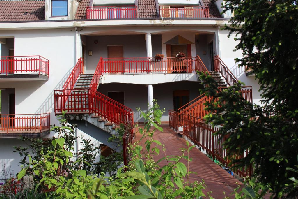 Balkón nebo terasa v ubytování Lucantò Accommodations
