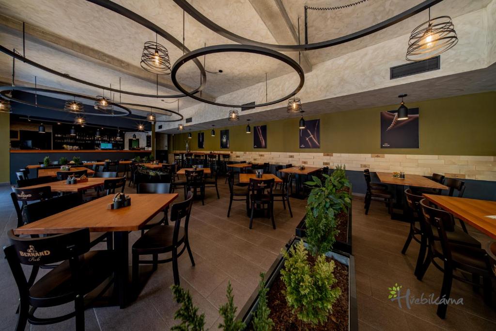 Restaurace v ubytování Restaurace a Pension Hřebíkárna