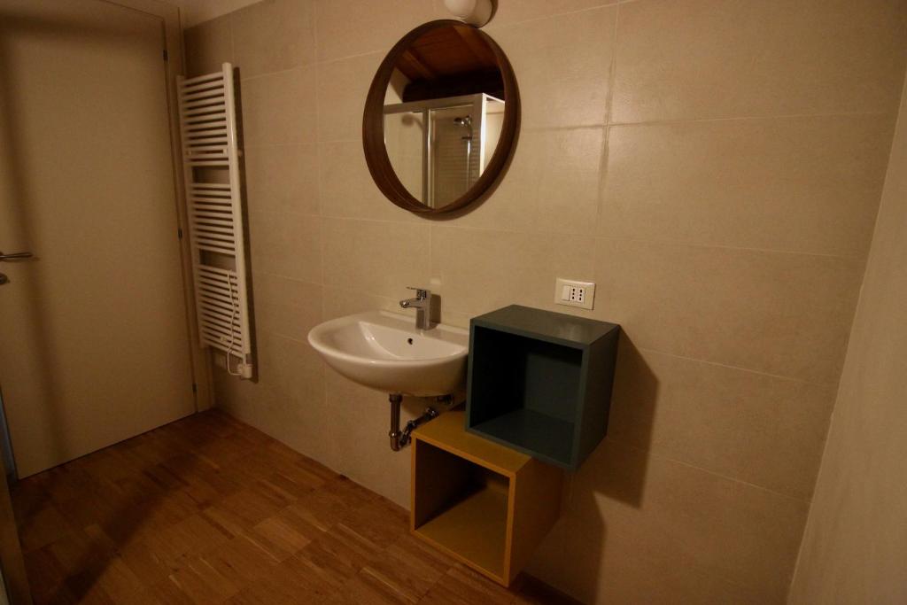 Koupelna v ubytování Relais Mevigo - Casa Pietra