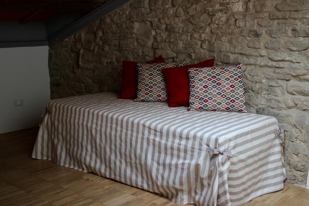 Postel nebo postele na pokoji v ubytování Relais Mevigo - Casa Pietra