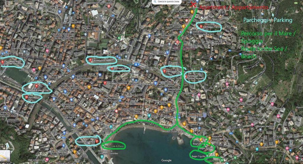 Kép CASAVIVA - Casa Vacanze Betti a Rapallo con terrazza szállásáról Rapallóban a galériában