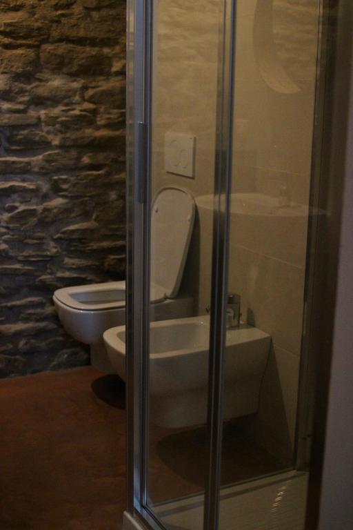 Koupelna v ubytování Relais Mevigo - Casa Pietra