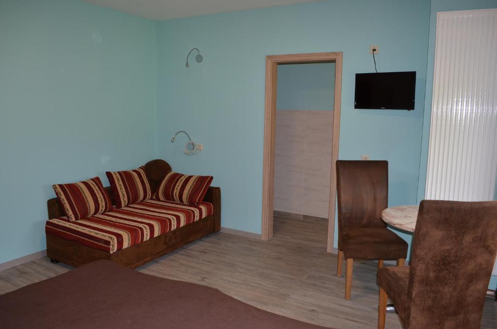Posezení v ubytování Hotel Wittenberg-Hotel Garni