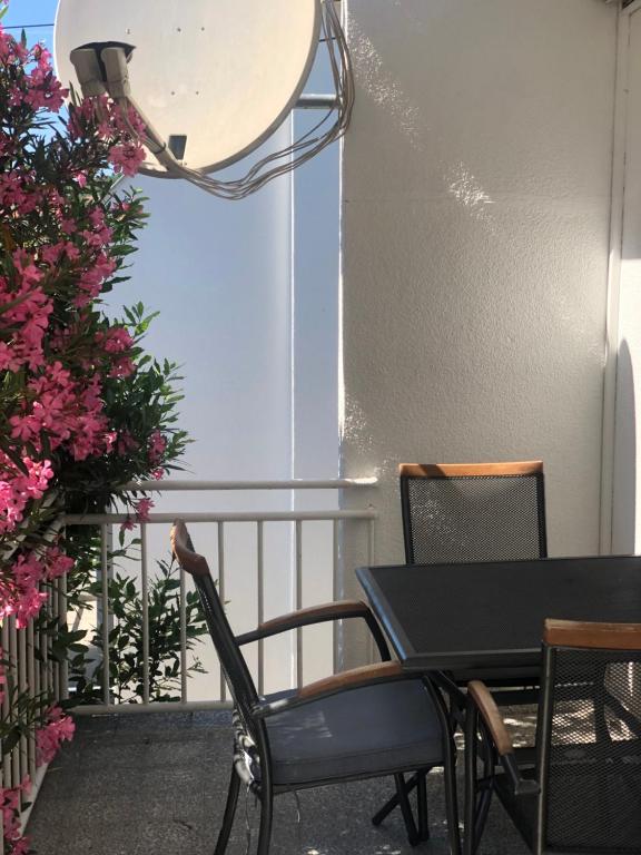 Balkón nebo terasa v ubytování Apartmani Focic