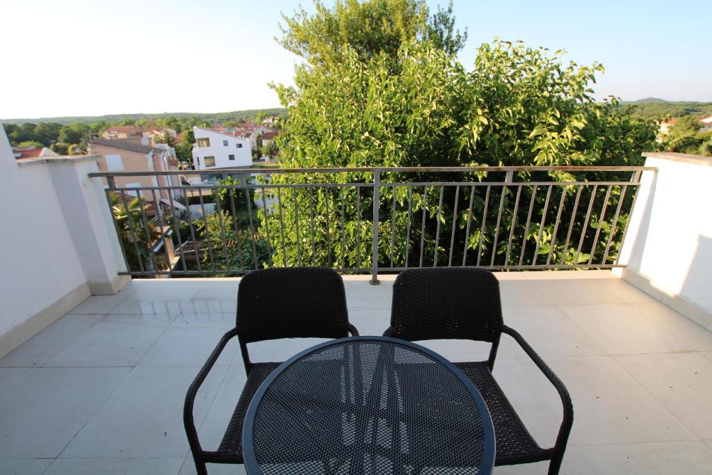 Balkón nebo terasa v ubytování Summer house Sammon