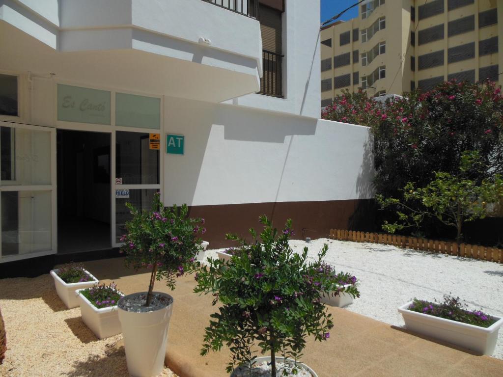 Zahrada ubytování Apartamentos Es Cantó