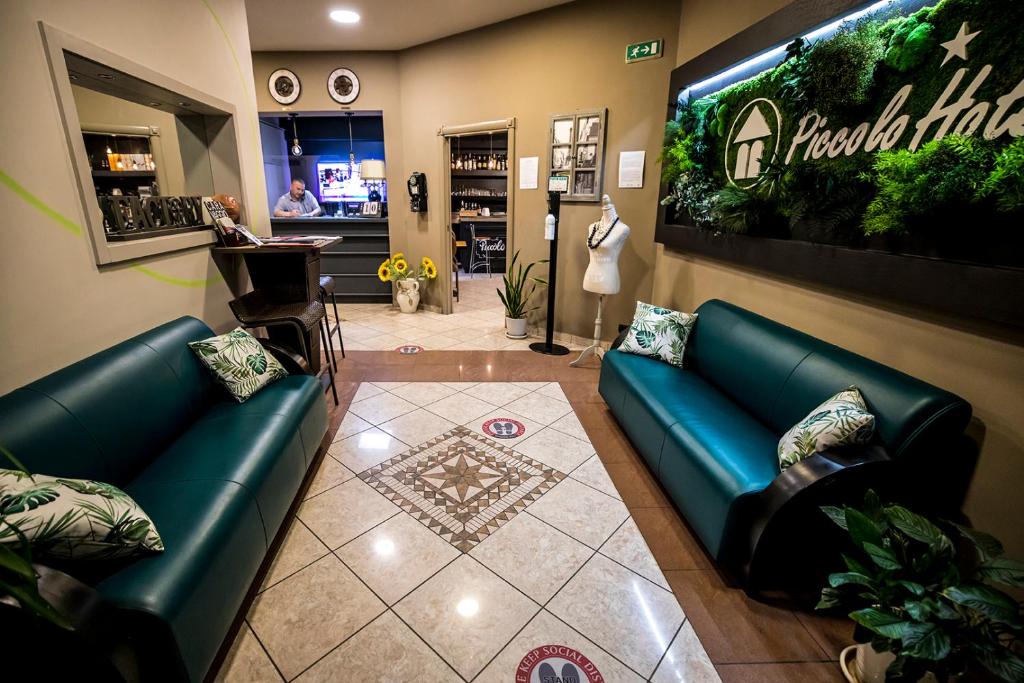 Posezení v ubytování Piccolo Hotel Allamano