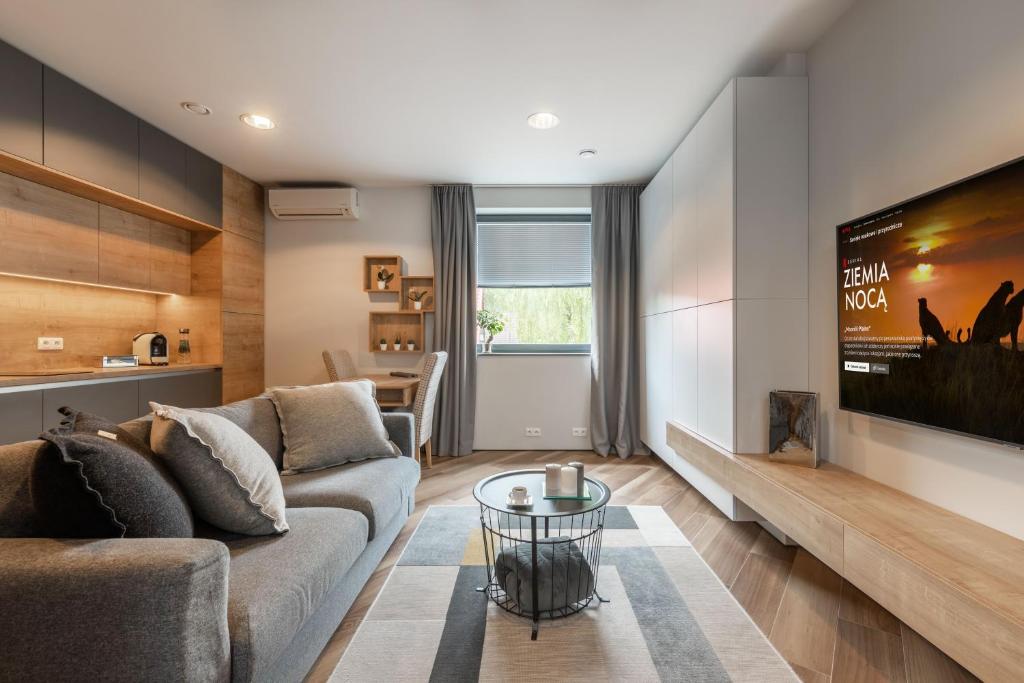 BAST 98 Klimatyzacja Apartamenty Ptak Szpital Matki Polki Mandoria Orientarium Atlas Arena - Przestrzenna 98 Parking bezpłatny - Apartamento Superior