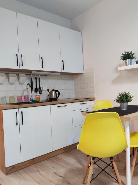 Kuchyňa alebo kuchynka v ubytovaní Lemon House