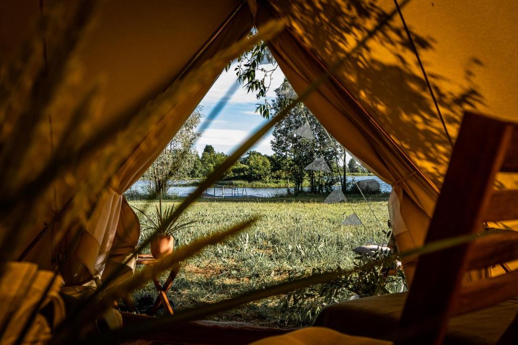 Zahrada ubytování WPark Glamping