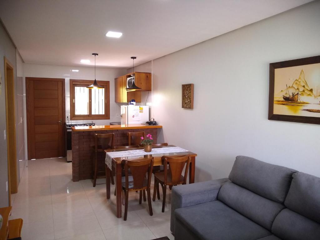 Posezení v ubytování Residencial Franzen