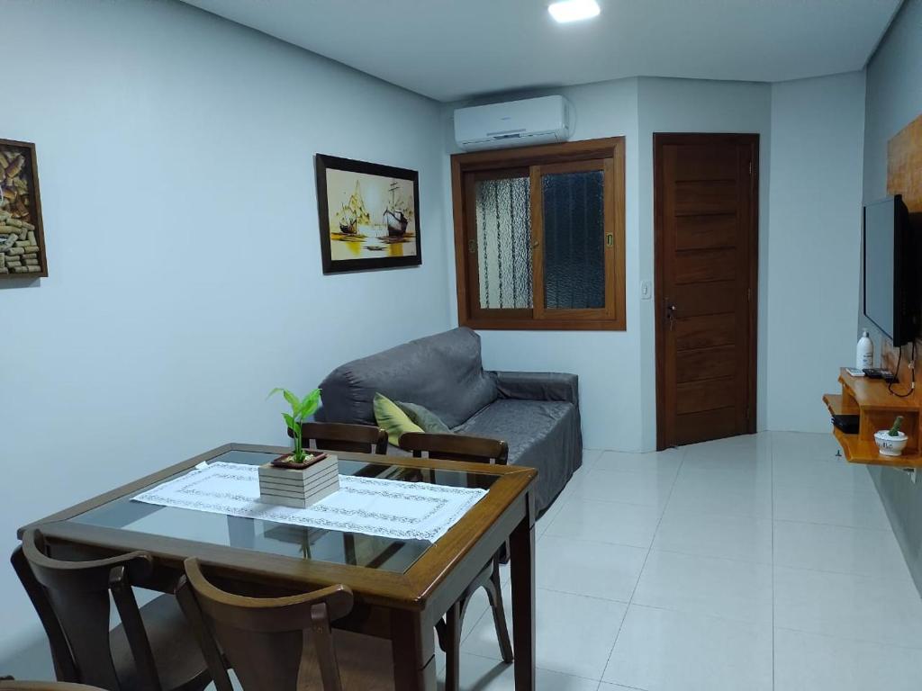 Posezení v ubytování Residencial Franzen