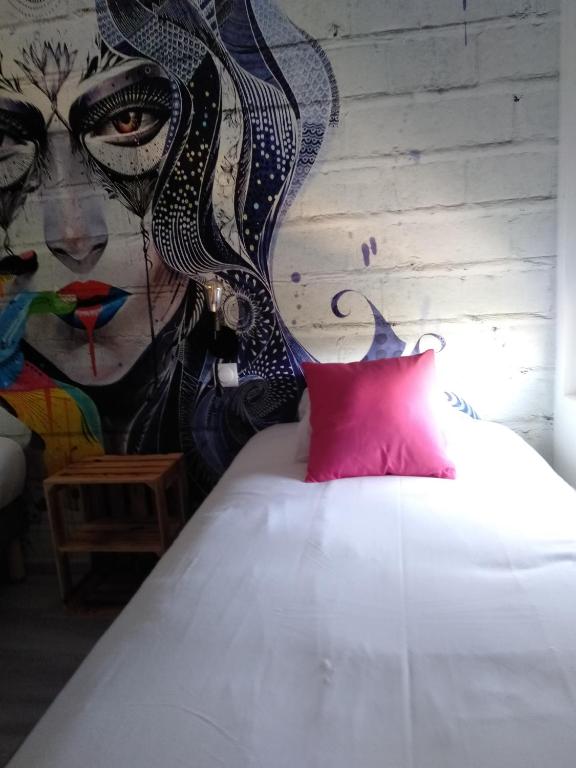 Postel nebo postele na pokoji v ubytování Urban Style Arl HOTEL