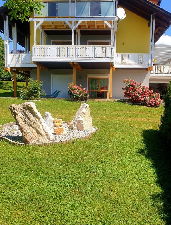 Zahrada ubytování Ferienwohnung Albert Egger