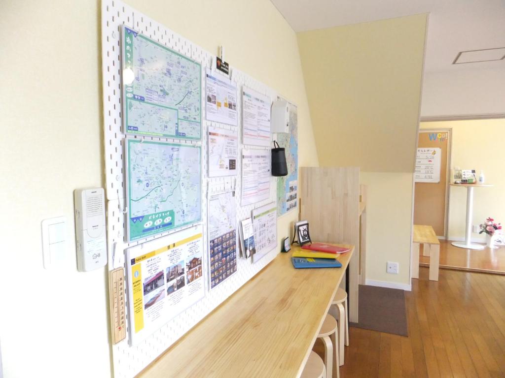 Kuchyň nebo kuchyňský kout v ubytování Ise Guest House Sora