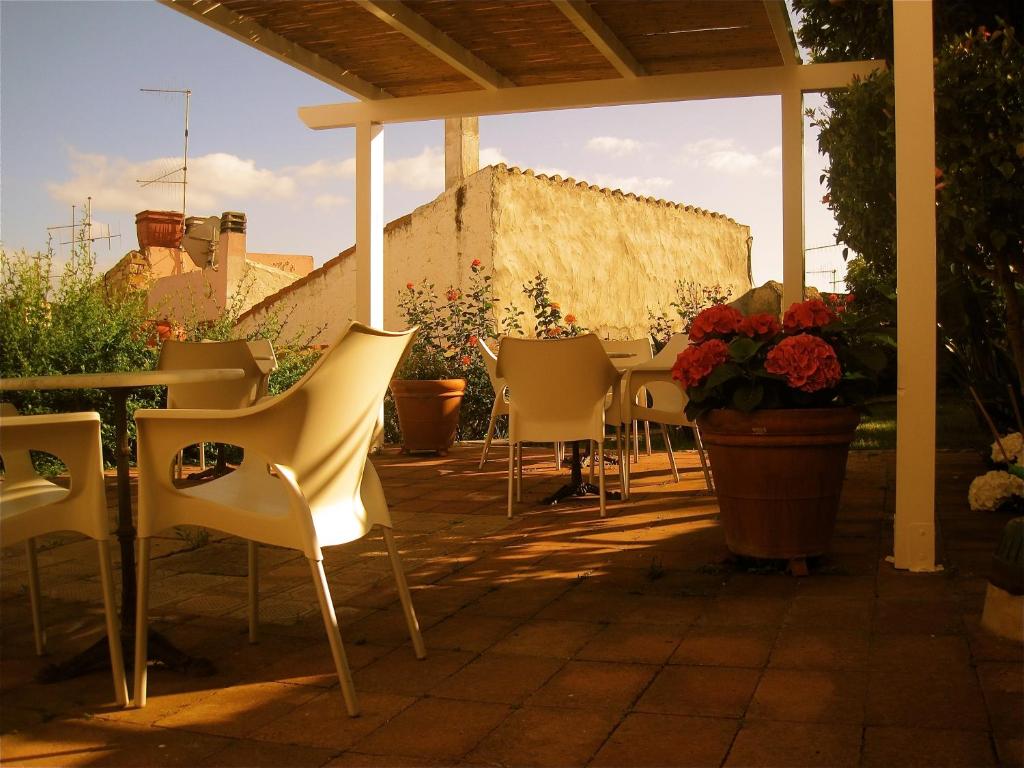 Balkón nebo terasa v ubytování Hotel Villa Pimpina