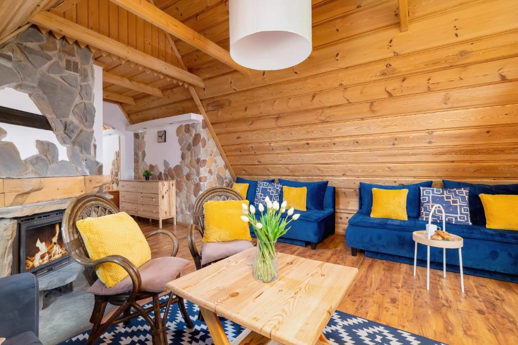 Posedenie v ubytovaní Studio Mocarni Mountain View Koscielisko by Noclegi Renters