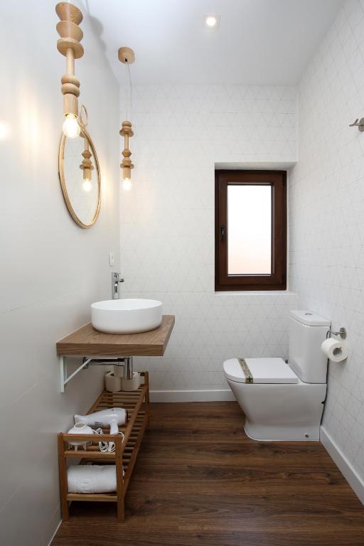 Kúpeľňa v ubytovaní La Casona del Zoilo -La Rasa-