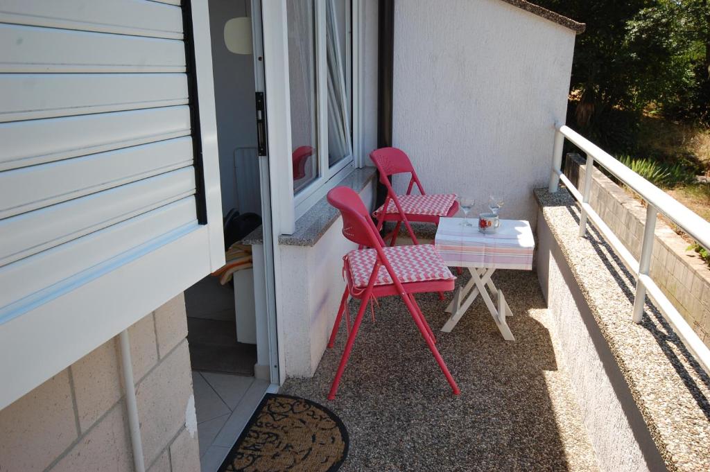 Balkón alebo terasa v ubytovaní Apartment Blanka by El-Pi Tours