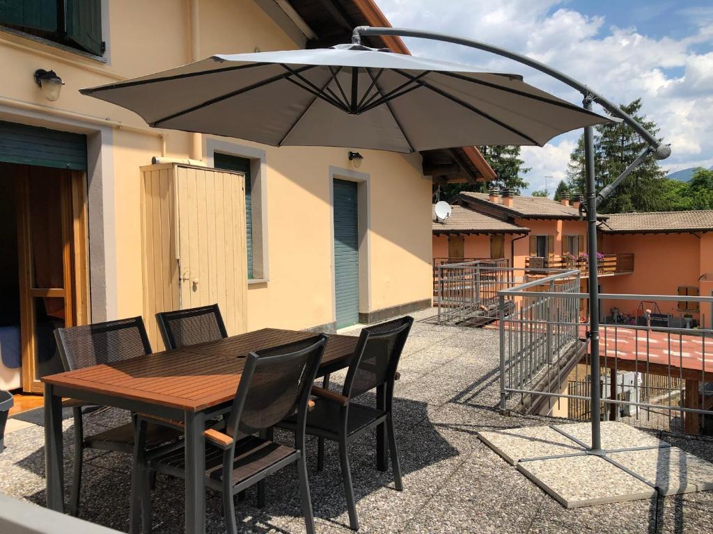 Balkón nebo terasa v ubytování Da Rita