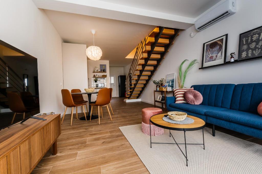 Posezení v ubytování Apartment Maestral
