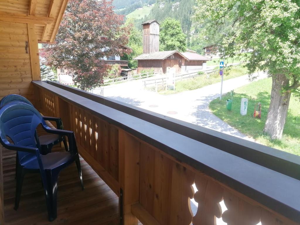 Balkón alebo terasa v ubytovaní Ferienhaus ANDREA
