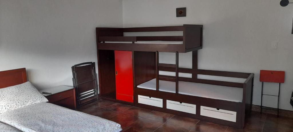 Postel nebo postele na pokoji v ubytování Aire Libre Descanso