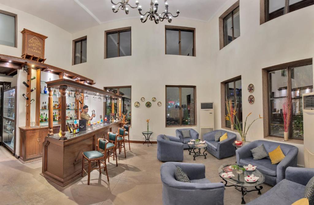 Posezení v ubytování Club Mahindra Acacia Palms