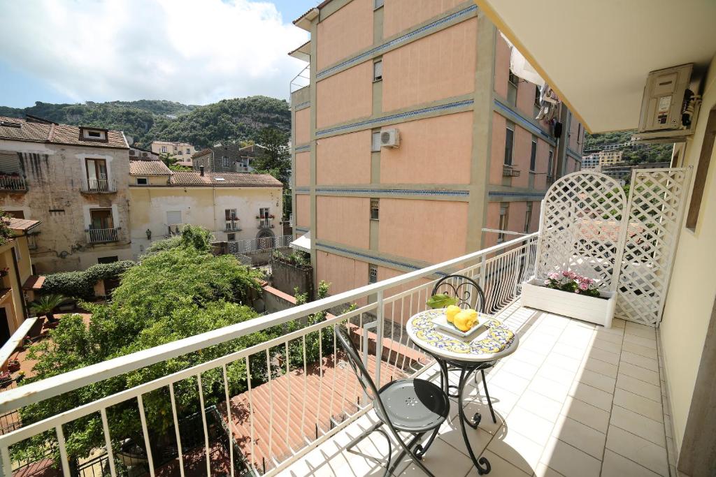 Balkón alebo terasa v ubytovaní SWEET SORRENTO HOLIDAYS
