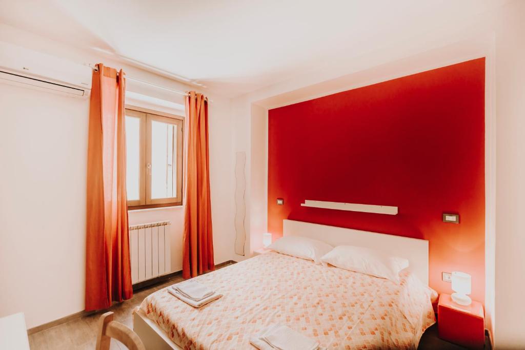 Postel nebo postele na pokoji v ubytování B&b La Cicala