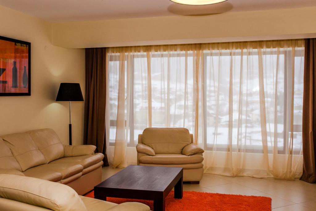 Posezení v ubytování Crystal Hill Resort
