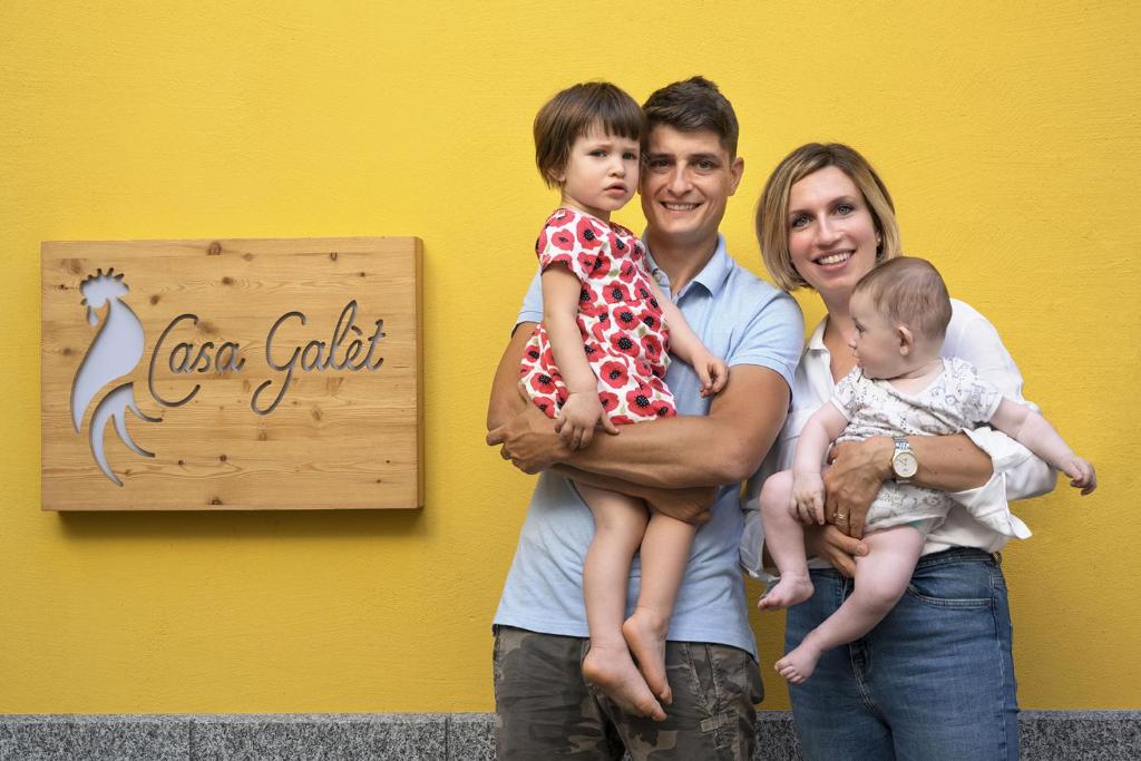 Hostia v ubytovaní Casa Galèt