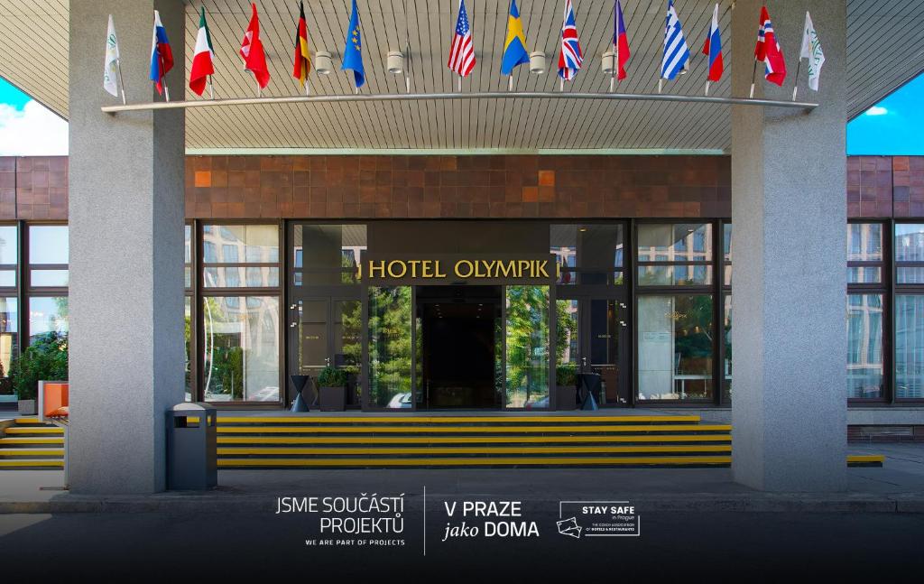 Exteriér nebo vchod ubytování Hotel Olympik