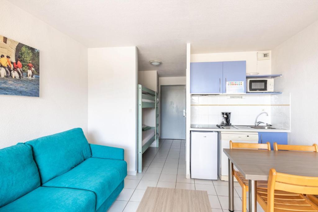 Kuchyň nebo kuchyňský kout v ubytování Residence Residhotel Mayflower