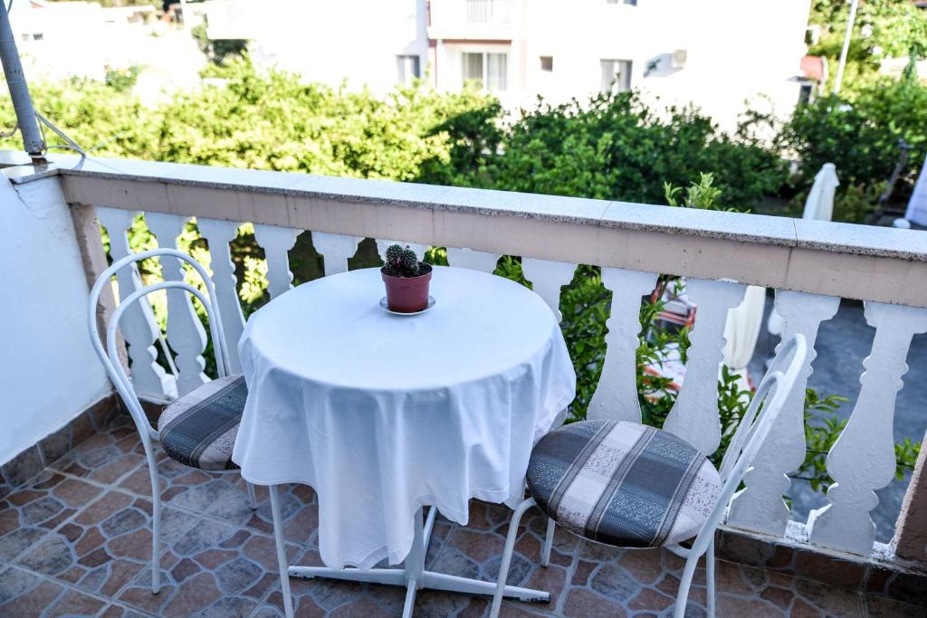 Balkón nebo terasa v ubytování Casa Sinani