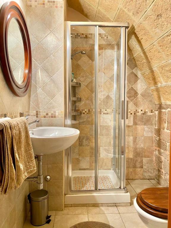 Koupelna v ubytování Suite Arco 166 Stanza privata