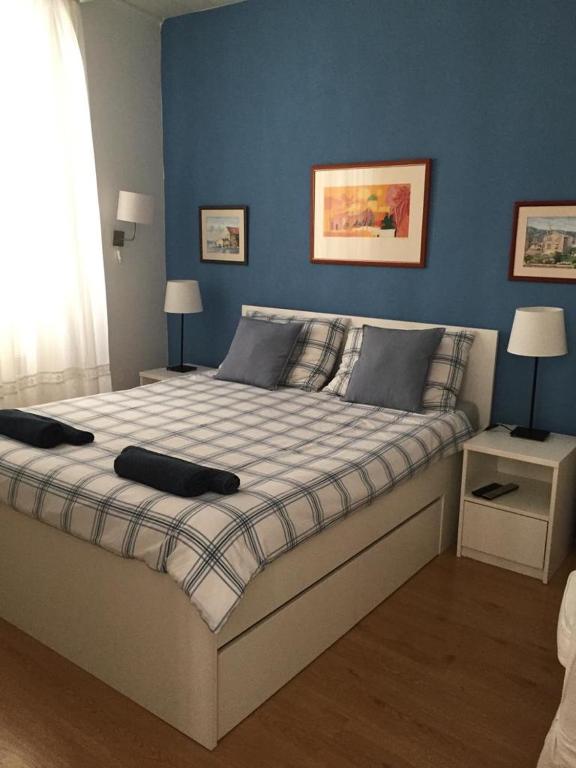 Postel nebo postele na pokoji v ubytování Holiday Home Isabella