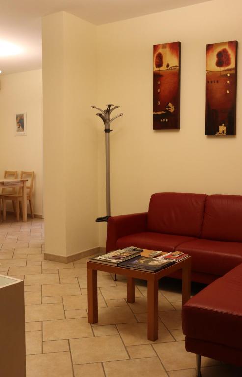 Posezení v ubytování Studio Sole e Residenza Luna Assisi
