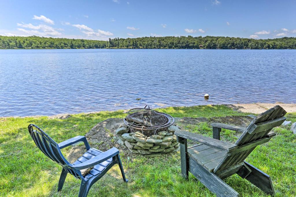 Rock Hill Home with Fire Pit on Wanaksink Lake!, Rock Hill (updated