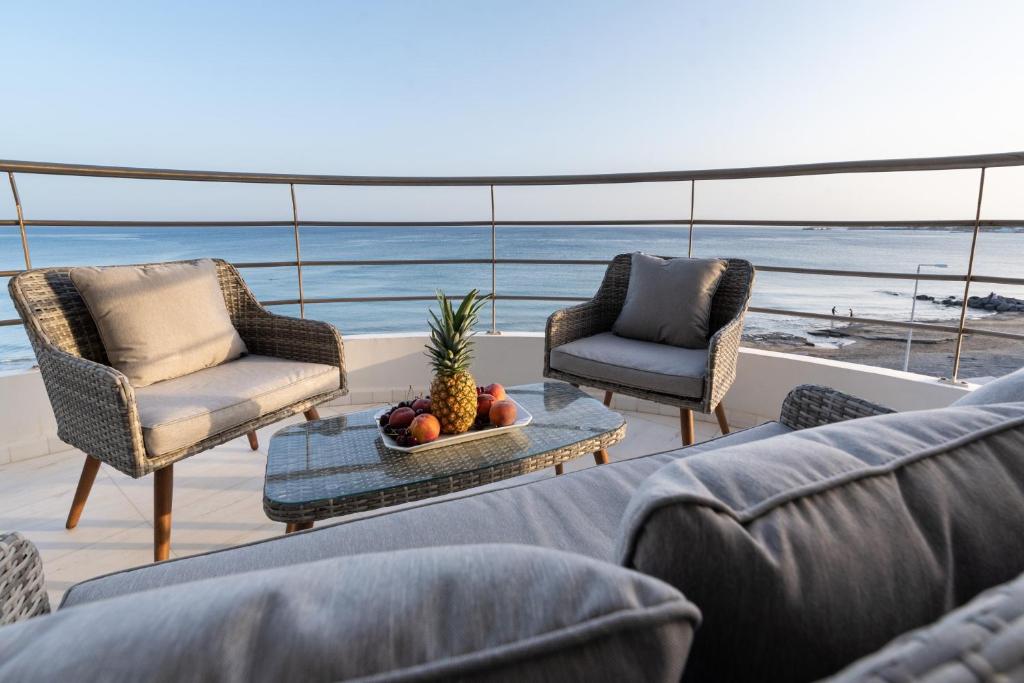 Posedenie v ubytovaní Ierapetra Seaview