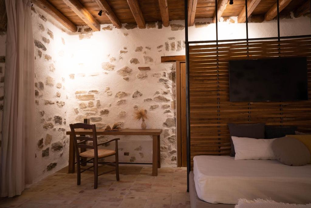 Posezení v ubytování Borgo delle Pietre
