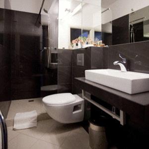 Koupelna v ubytování Comm Hotel Poznań Airport