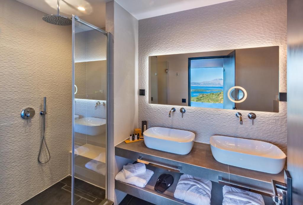 Kúpeľňa v ubytovaní Desun Suites