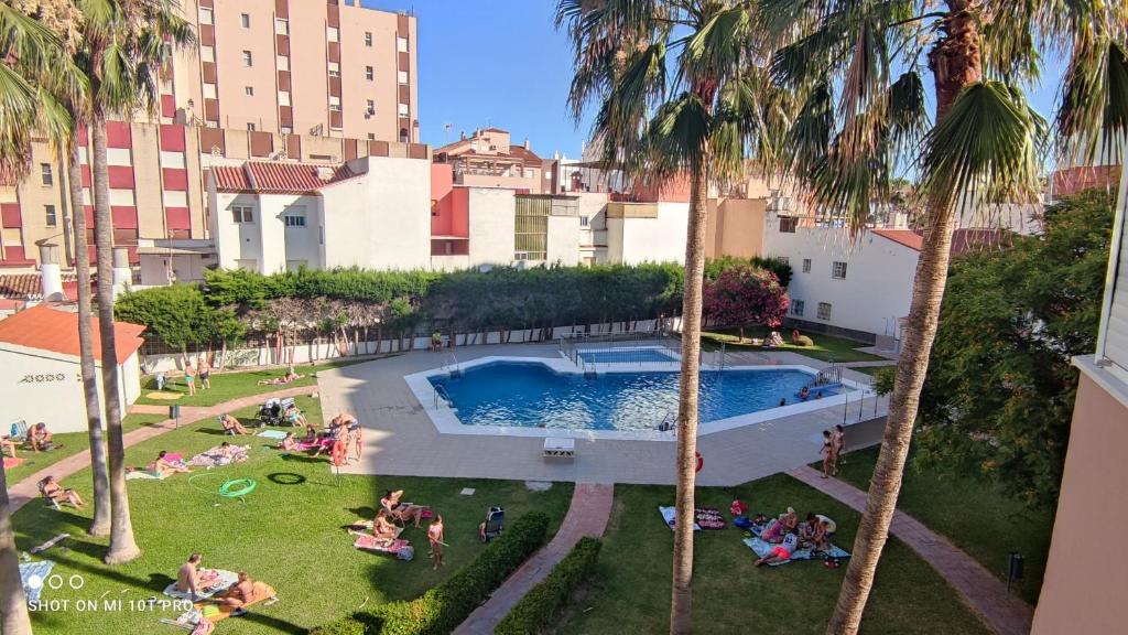 Bazén v ubytovaní Gaviotas Beach - Alojamientos La Torre alebo v jeho blízkosti