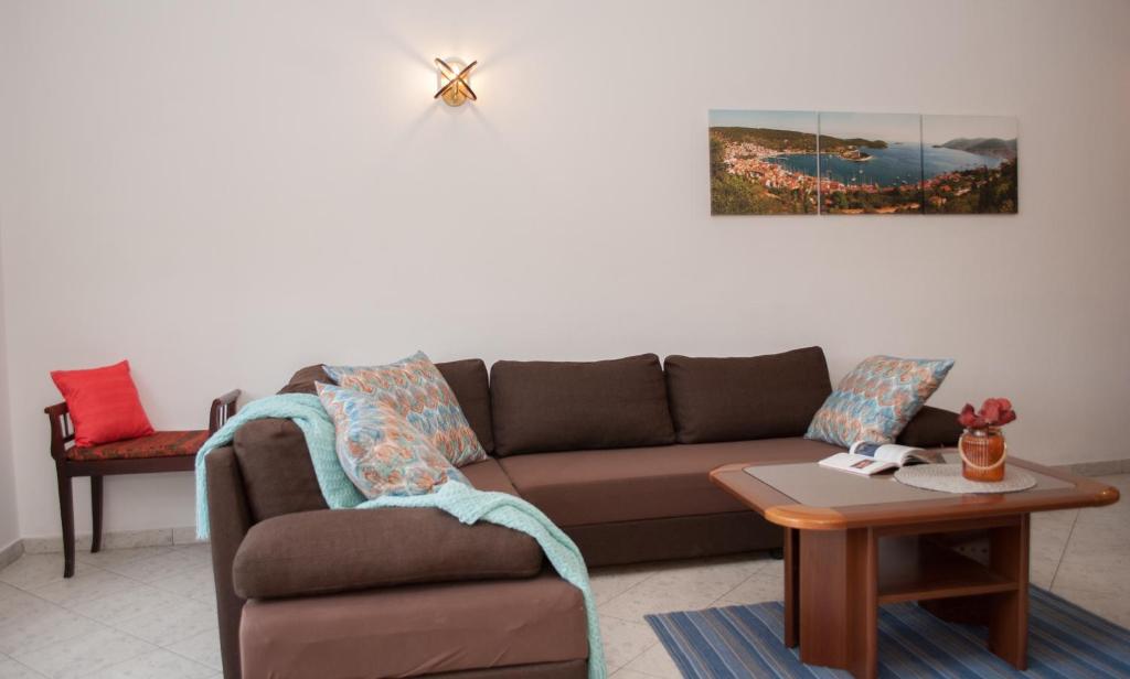 Posezení v ubytování Apartments Dilk