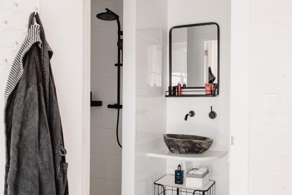 Koupelna v ubytování Boutique B&B Erve Hasselo