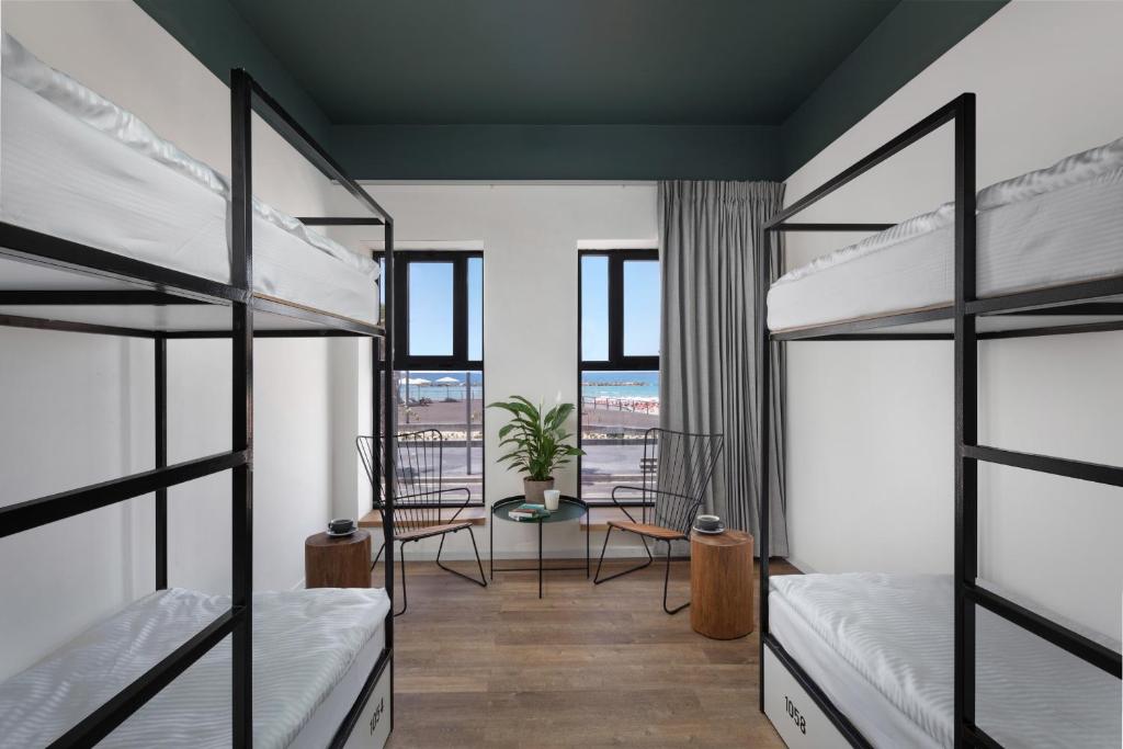 Postel nebo postele na pokoji v ubytování 180 Boutique Hostel