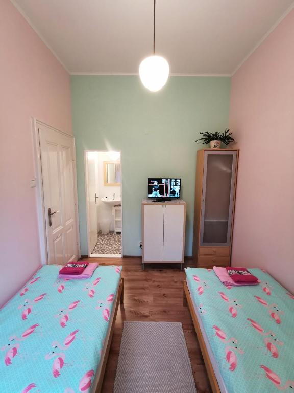 Postel nebo postele na pokoji v ubytování Ubytování Inka